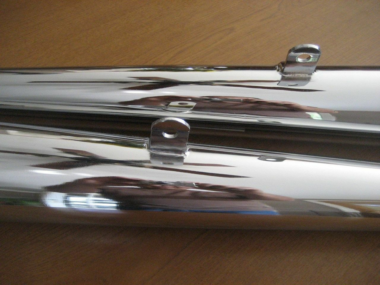 PAIR HOSKE SHAPE SPORT MUFFLERS 38MM I.D - KC2002