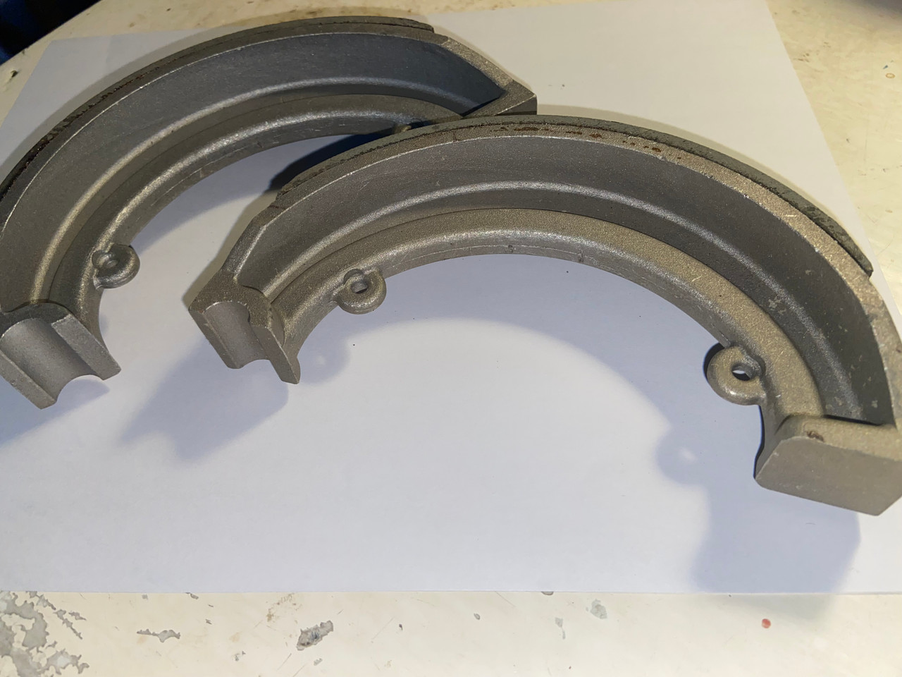 R25/3 R26-27 BRAKE SHOE/LINING SET W/BONDED LININGS - 34112060103