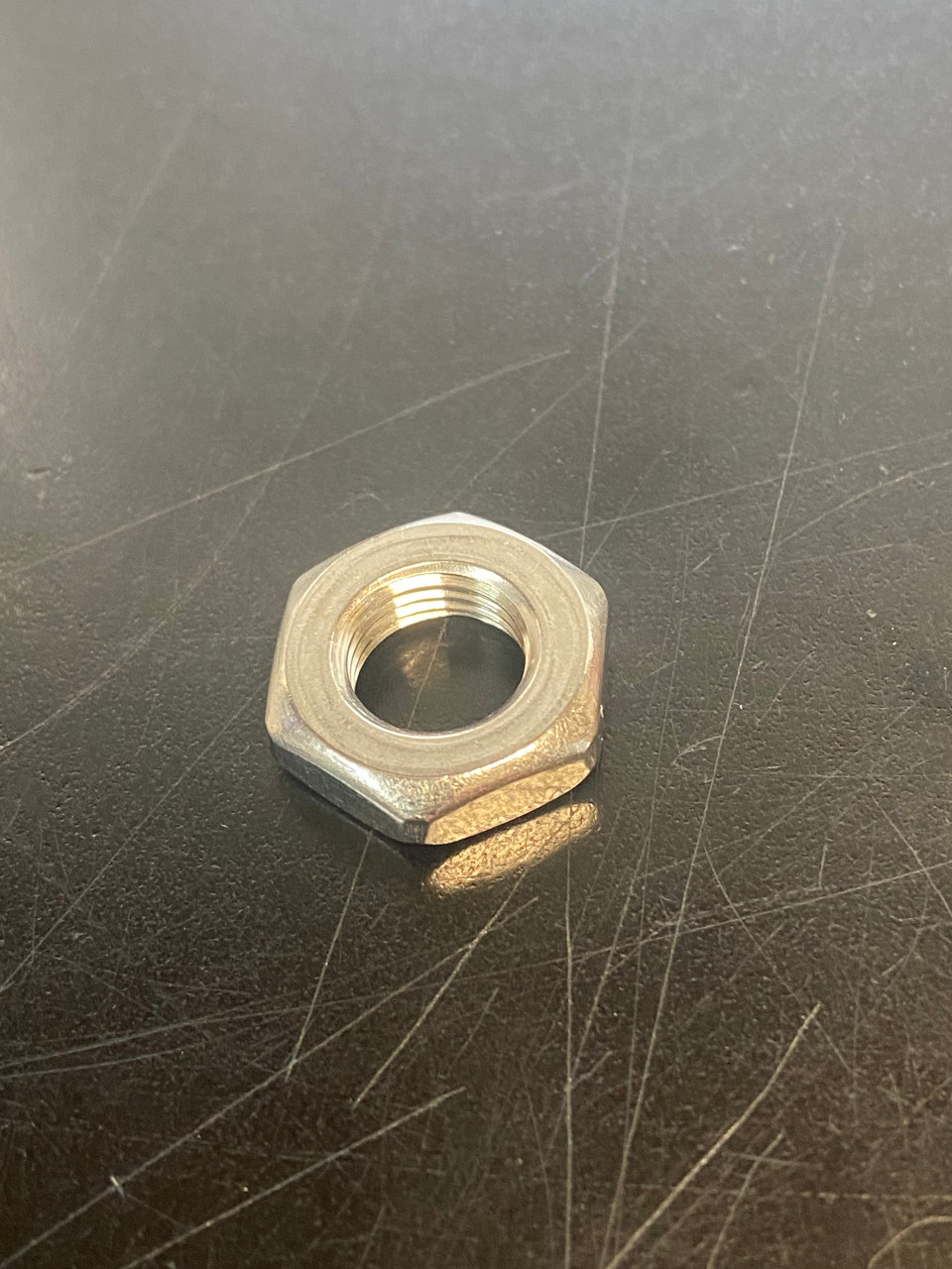 10MM NUT, S.S. FLAT FOR REAR SHOCK TOP THREAD  - 33523054290