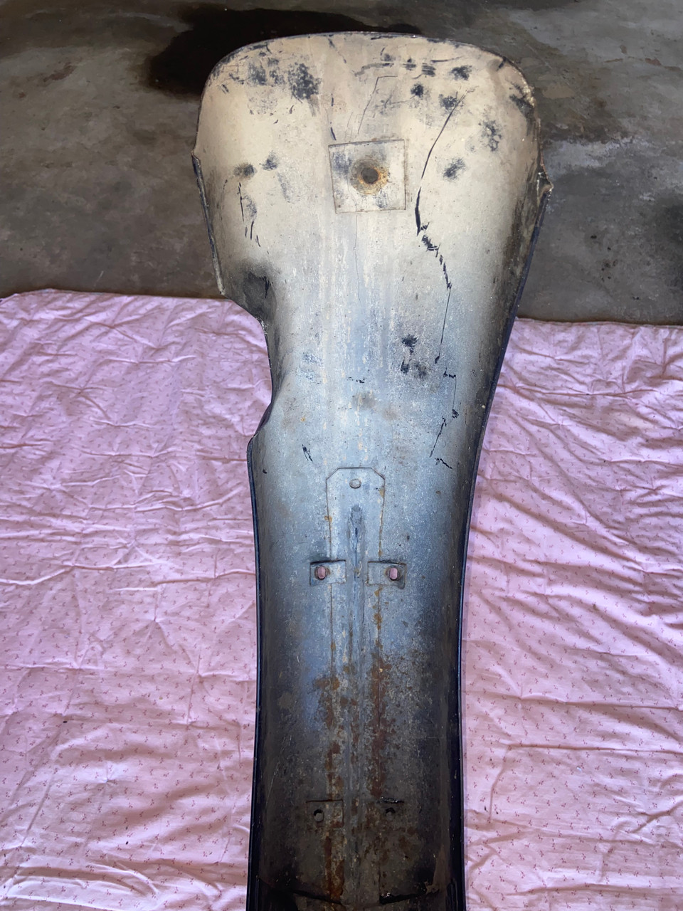 USED ORIGINAL REAR FENDER-GOOD SHAPE-R50-69S