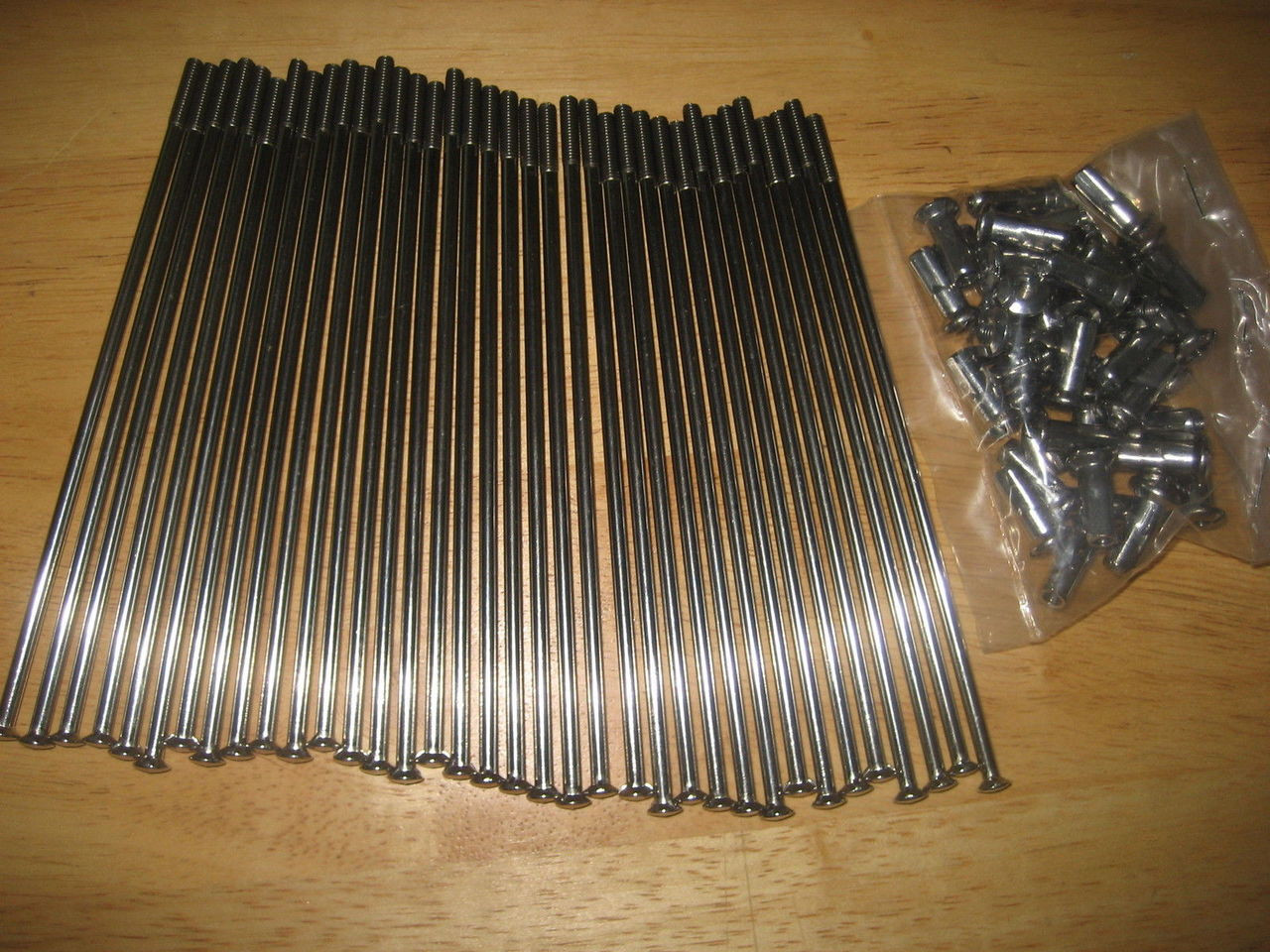 X2 STAINLESS STEEL SPOKE PACKAGE 140MMX3.5MM - 36311234591