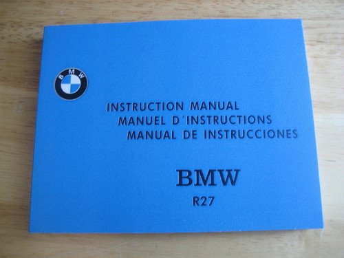 OWNERS MANUAL R27 - KC1184