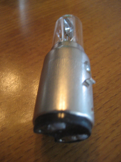 6V HALOGEN HEADLIGHT BULB 35-35 WATT BA2OD BASE - KC1235