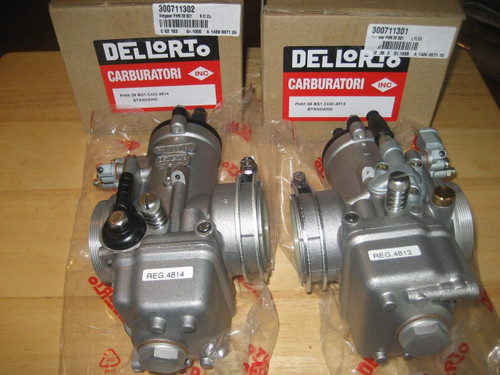 DELLORTO CARBURETOR PAIR - PHM 38 - KC0131