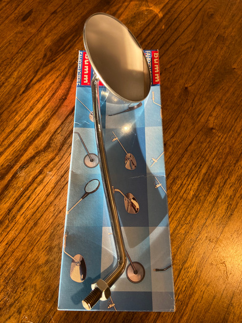 BUMM ROUND MIRROR LEFT HAND SIDE SCREW-IN W/NUT - 51161231256