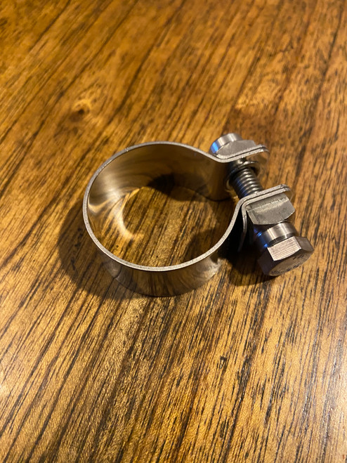 HEAVY DUTY S.S 38 MM EXHAUST PIPE CLAMP - 18211236553