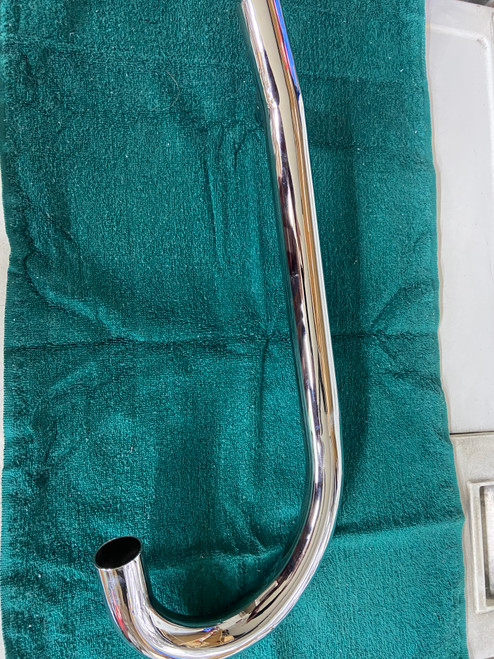 R69S LEFT CHROME EXHAUST HEADER - 18114090014