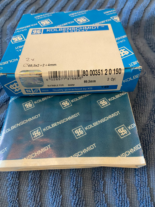 KOLBENSCHMIDT PISTON RING SET 69.5MM 3RD OVERSIZE - 69.5MM RING SET - KC1805
