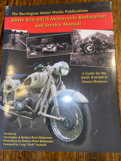 R50-69S+US MOTORCYCLE RESTORATION AND SERVICE MANUAL - KC2120