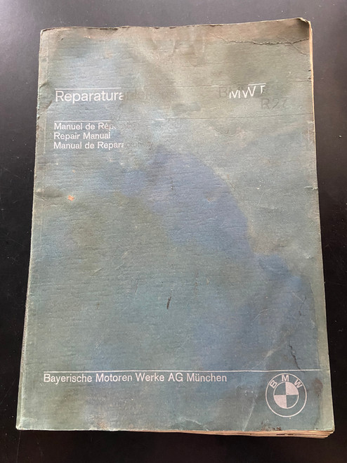 USED R26-27 BMW REPAIR MANUAL, GOOD SHAPE