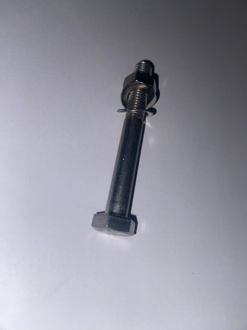 R50-69S LARGE TANK BOLT, NUT+WASHERS S.S. 65MM LG.- 07119914093