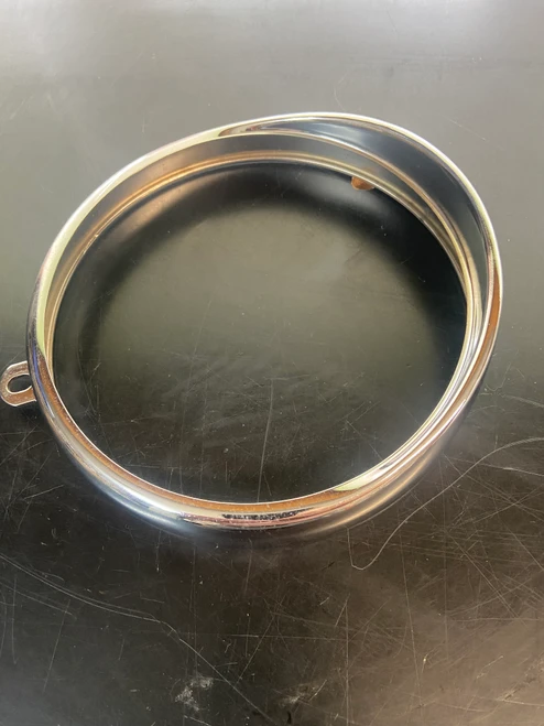 HOODED HEADLIGHT RING TWIN/SINGLES  PRE 70