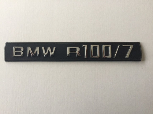 R100/7 ENGINE BADGE - 51141257533-2