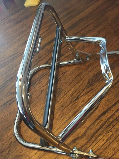 LUGGAGE CARRIER CHROME DENFELD FORM - 72609034144