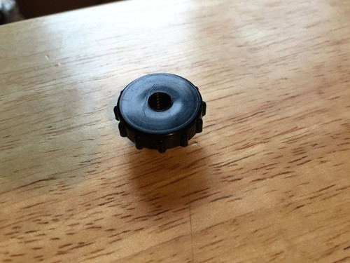 PLASTIC NUT FOR BATTERY HOLD DOWN+GAS TANK POST 1970 - 61211233457