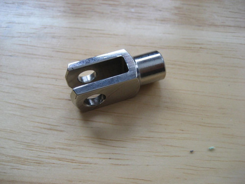 CLEVIS-SS BRAKE ROD SQUARE END 6MM PIN HOLE - 35214044229