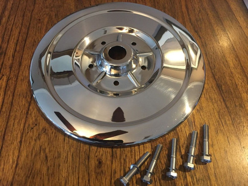 POLISHED ALUMINUM HUB CAP W/S.S SCREWS ALL /5 MODELS - 36311230338