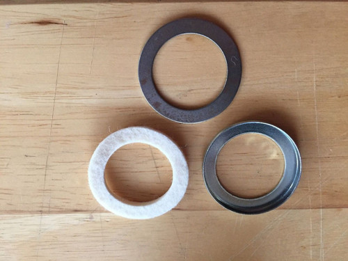 FELT RING, CAP + COVER WASHER-DRUM SIDE - 36314038255