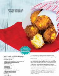 Gluten Free Sharp Cheddar & Scallion Hushpuppies