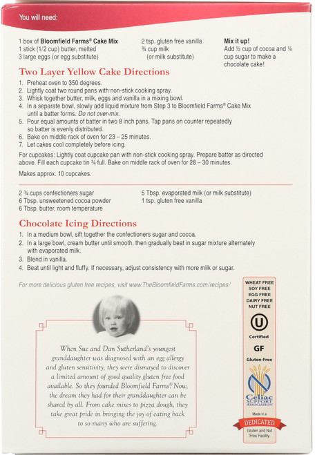 Gluten Free Cake Mix
