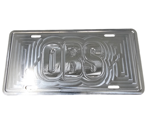 Billet Custom OBS License Plates