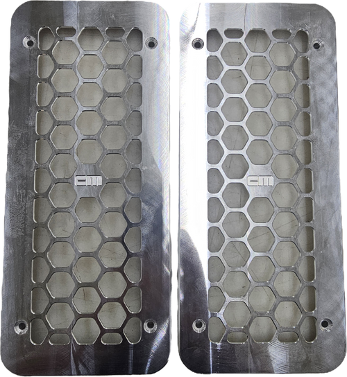 Billet C10 Rear Speaker Grill Covers