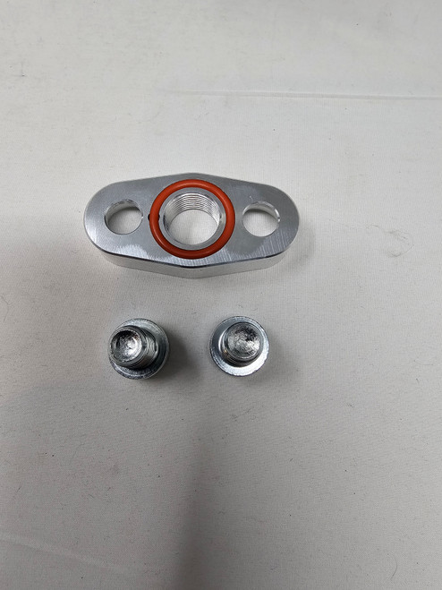 Billet LS Turbo Oil Feed 3/8 NPT Adapter Billet LS Turbo Oil Feed 3/8 NPT Adapter