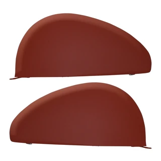 KC0015 1936-'48 Teardrop Metal Fender Skirts