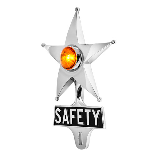 KC8704 LED Safety Star License Plate Topper