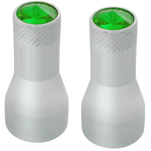 50773 Aluminum Tire Valve Stem Cover w/ Crystal