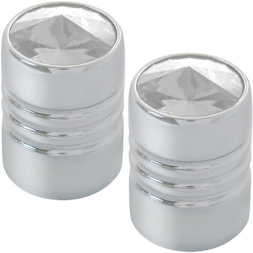 50872 Universal Tire Valve Stem Cvr w/ Clear Crystal