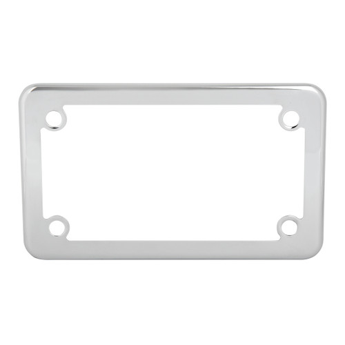 60391 Motorcycle License Plate Frame w/ 4 Holes