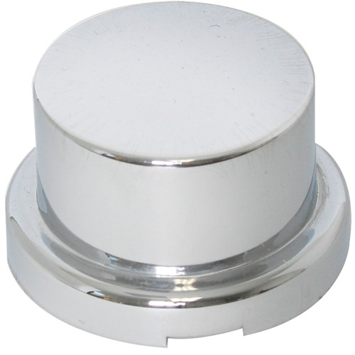 70011 Flat Top Cr Plastic Lug Nut Cvr w/ Flange for Bumpers