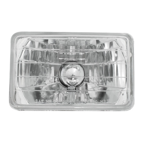 77400 Rectangular Halogen Headlamp with H4 Bulb