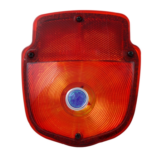 KA0300BD 1953-'56 Ford Black Truck Tail Light Assembly