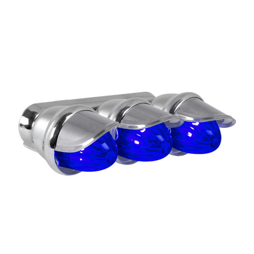 82781 Triple Mini Light with Visor