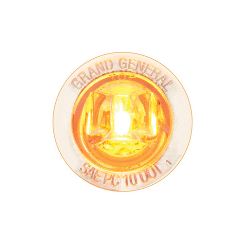 87281 1" Mini Push/Screw Wide Angle LED Light