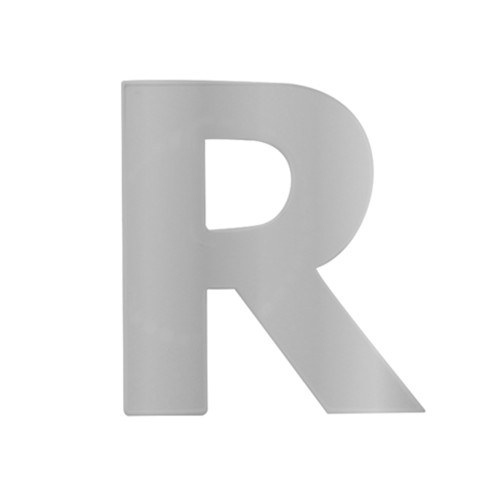 94937 Modern Letter Cut Out M - R