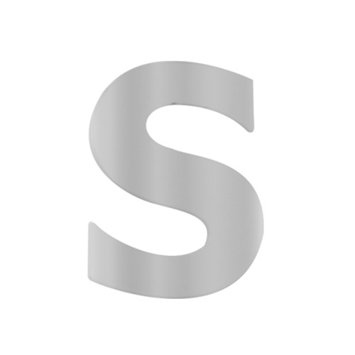 94938 Modern Letter Cut Out S - W