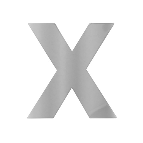 94943 Modern Letter Cut Out X - Z and &