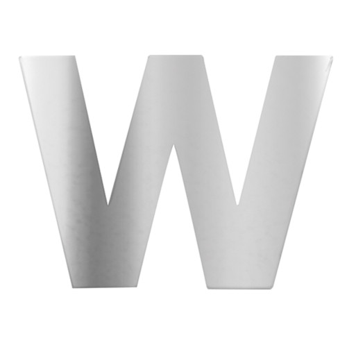 94969 Modern Letter Cut Out S - W