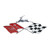 KC4525 1961 Impala Rear Quarter Emblem