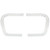 KC7052 1964 Impala Rear Quarter Panel "C" Molding