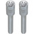 50862 Door Lock Knobs with Clear Crystal on Top