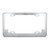 60193 License Plate Frame w/ 4 Holes & Sitting Ladies 4 Holes