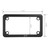 60394 Motorcycle License Plate Frame w/ 4 Holes
