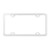 60412 License Plate Frame w/ 4 Holes