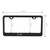 60439 License Plate Frame w/ 2 Holes & Wide Bottom