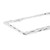60462 Flame License Plate Frame w/ 2 Holes
