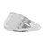 70568 Chrome Headlight Visor with Color Dot
